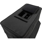 Mackie ThumpSub GO protective cover in durable black for pro audio subwoofer, with handles and secure fit for transportation.
