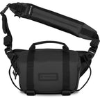 Wandrd Rogue Sling video equipment bag with adjustable strap and multiple compartments for camera gear and accessories.