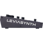 ASM Leviasynth desktop synthesizer with knobs and buttons, compact electronic music instrument for sound creation and editing.