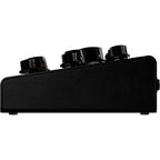 Erica Synths Xenodrive effects pedal with control knobs and input/output jacks, designed for guitar and audio processing.