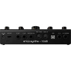 Erica Synths Xenodrive effects pedal with black enclosure, knobs, and input/output jacks for guitar or audio processing.