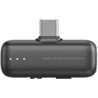 SmallRig S70 wireless microphone system with 2 transmitters, 2 receivers, and charging case for professional audio recording.