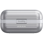 SmallRig S70 wireless microphone system with two transmitters, two receivers, and charging case on a neutral background.