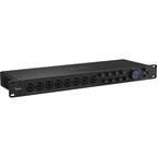 Fender Quantum LT 16 USB audio interface with multiple input and output ports, compact design, and user controls.