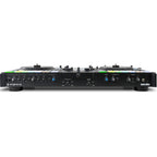 Rane System One DJ controller with professional layout, jog wheels, and control knobs for mixing and DJing performances