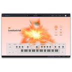Arturia Pigments 7 virtual instrument plugin interface with colorful knobs and waveforms on a digital screen.