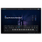 Arturia Pigments 7 virtual instrument plugin interface showing colorful waveform and control knobs.