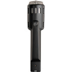 Warm Audio Retro 64 dynamic microphone with vintage-inspired design, featuring a black body and metal grille.