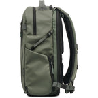 Wandrd Prvke Zip video equipment bag with multiple compartments and padded interior for camera gear storage.