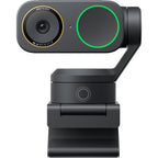 Insta360 Link 2 Pro video conferencing camera with adjustable lens and sleek design, ideal for professional online meetings.