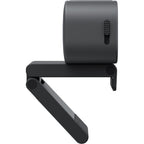 Insta360 Link 2C Pro video conferencing camera with adjustable lens and sleek black design for high-quality virtual meetings.
