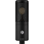 Shure KSM32C/SM condenser microphone from the Studio Kit, shown with detailed metal grille and connection port.