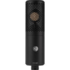Shure KSM40C condenser microphone with a black body and silver grille, suitable for studio recording and live sound.