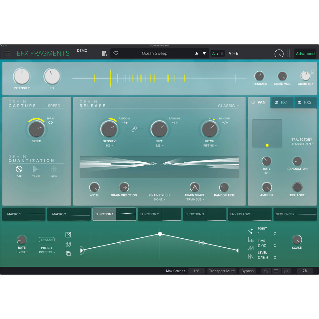 Arturia FX Collection 6 Intro virtual plugin processors interface showing various audio effects and controls.
