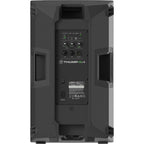 Mackie Thump12v4 active loudspeaker with durable black enclosure and control panel, designed for professional sound reinforcement.