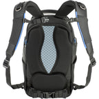 Think Tank StreetWalker V2.0 video equipment bag with padded compartments and adjustable straps, designed for professional videographers.