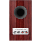 Bowers & Wilkins 707 S3 Prestige passive bookshelf speakers with black finish and dual drivers on the front panel