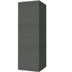 Megasonus Q Basstrap acoustic panel in black with a textured surface, designed for sound absorption and noise reduction.