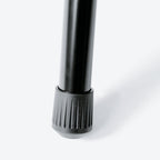 K&M 21436 PA speaker stand with adjustable height and sturdy tripod base for professional audio setup.