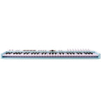 Arturia KeyLab Essential 61 MK3 MIDI keyboard with 61 keys, control knobs, and sliders for music production and performance.