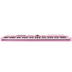 Arturia KeyLab Essential 61 MK3 MIDI keyboard with control knobs and keys, designed for music production and digital performances.