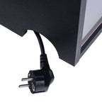 Glorious Modular Mix Station DJ table with multiple compartments and a sleek black finish for professional music setup.