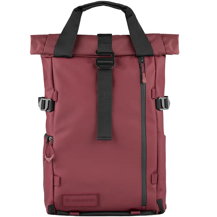 Wandrd Prvke bag designed for video equipment, showing rugged exterior and multiple compartments for gear storage.
