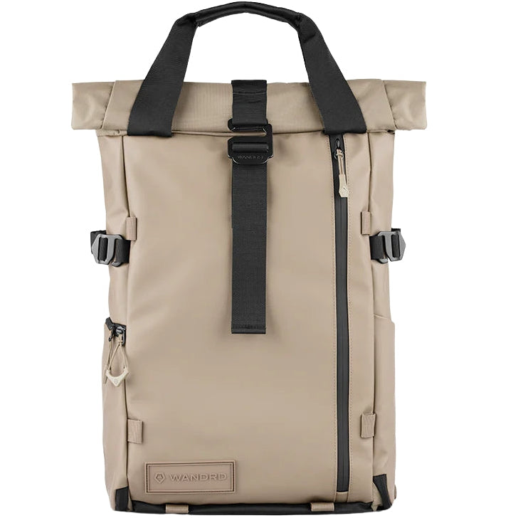 Wandrd Prvke Bag designed for video equipment storage, showing multiple compartments and durable black fabric.