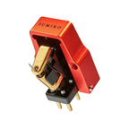 Sumiko Oriole MC turntable cartridge with stylus for high-quality vinyl playback, detailed close-up image showcasing the cartridge design.