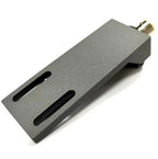 Tonar Headshell Top Q for cartridge accessories, showing a black plastic head shell with mounting holes and tonearm connection.