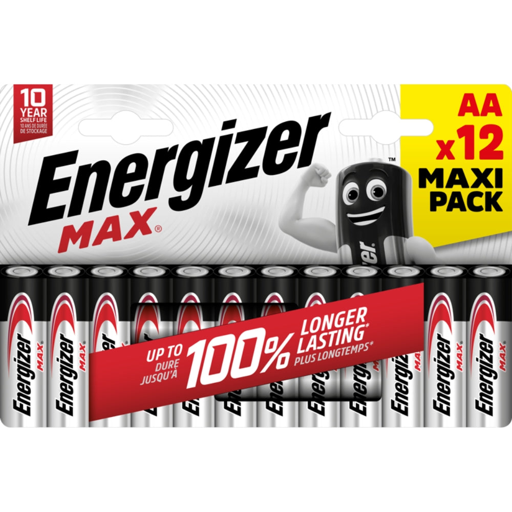 Energizer Max AA baterijas