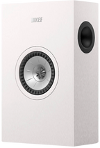 KEF Q4 Meta in-wall and outdoor speakers, sleek black design with grille and mounting hardware visible, ideal for high-quality audio installations