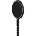 Set of three foam pop filter covers for microphone from Pop Audio, designed to reduce plosive sounds during recording.