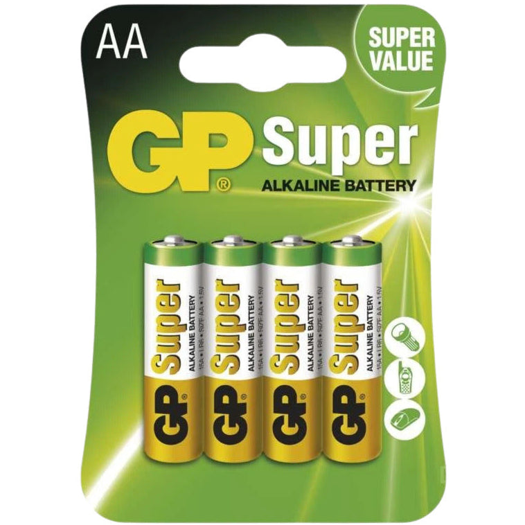 GP Batteries LR6/AA (4 gab.)