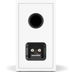 DALI Sonik 3 passive bookshelf speakers with black finish, compact design, and dual drivers for immersive stereo sound.