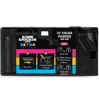 Ilford Ilfocolor Rapid single use instant camera in retro design, compact and ready to capture colorful photos.