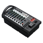 Yamaha Stagepas 600BT portable PA speaker system with built-in Bluetooth, featuring control panel and speaker grille.