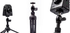 Zoom TPS-5 desktop microphone stand with adjustable arm and sturdy base for professional audio recording setups.