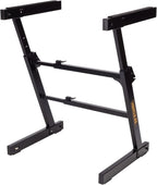 Hercules Stands KS400B keyboard stand supporting a digital keyboard on a plain background.