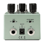 Warm Audio Fluff Drive guitar pedal with control knobs and footswitch, designed for warm overdrive and tone shaping.