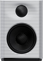 FiiO SP3 BT desktop speakers with compact design and sleek black finish, featuring Bluetooth connectivity and modern audio controls.