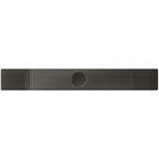 KEF XIO soundbar with sleek black design, featuring multiple speaker drivers for immersive TV sound and high-quality audio.
