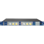Focusrite ISA Two microphone preamp with dual channels and professional audio controls, shown in a close-up image.