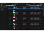 Native Instruments Traktor Play DJ software interface showing waveform display and control options on a digital screen.