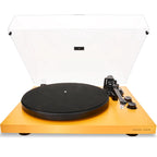 Argon Audio TT MK2 turntable with black and silver finish, featuring a sleek design and tonearm for high-quality vinyl playback.