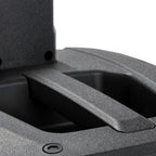 Alto Professional TS108C active column speaker with sleek black design and multiple speaker drivers visible in the image.