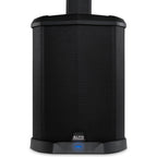 Alto Professional TS112C active column speaker with sleek black design and multiple speaker drivers for clear sound.