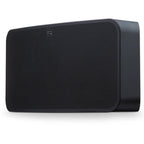 Bluesound Pulse 2i wireless speaker in black, showing a sleek rectangular design with control buttons on top.
