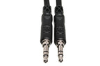 Hosa CMM-100 3.5mm TRS - 3.5mm TRS Stereo cable, front view