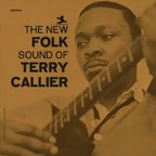 Front cover of Terry Callier's vinyl LP "The New Folk Sound" featuring jazz, soul, and funk music by Concord Records.